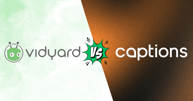 Vidyard vs Captions ai