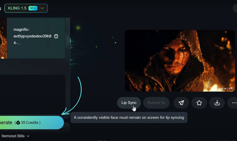 Kling AI Lip Sync