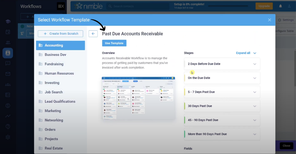 Nimble Workflow Template