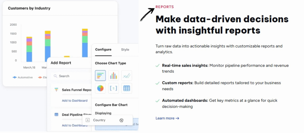 Salesmate Report Analytics