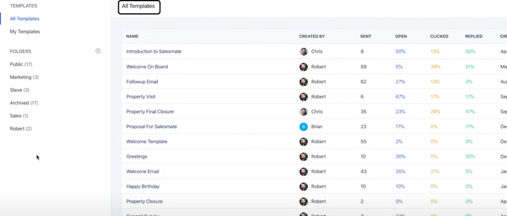 Email Templates in Salesmate