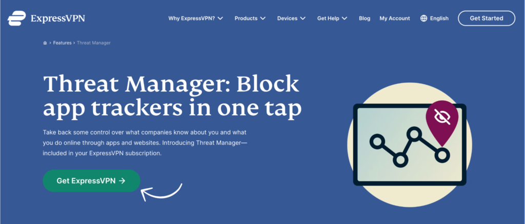 Threat Manager in ExpressVPN