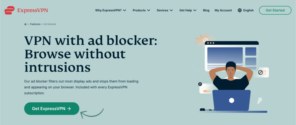 Ad Blocker in ExpressVPN