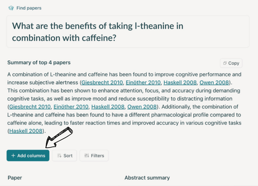 Elicit AI Paper Researcher