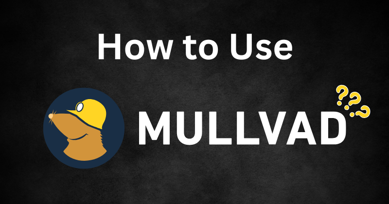 how to use mullvad