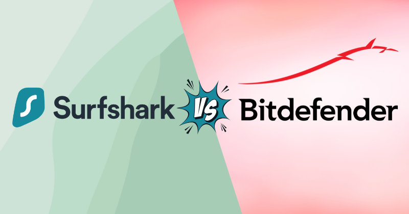 SurfsharkVPN vs Bitdefender VPN