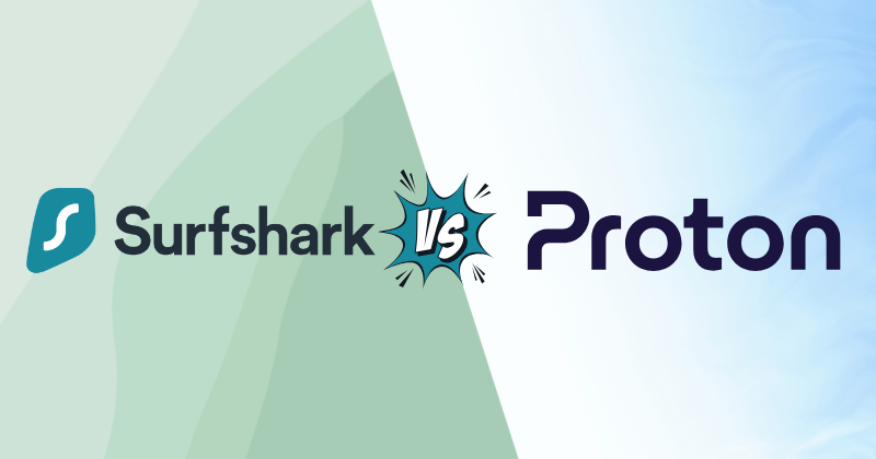 SurfsharkVPN vs ProtonVPN