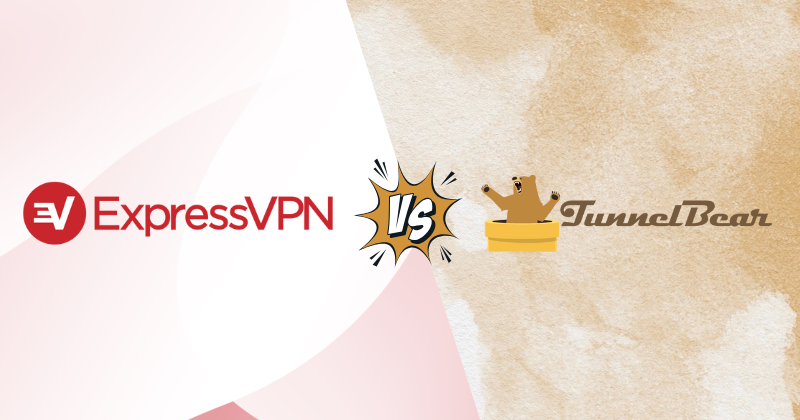 ExpressVPN vs TunnelBear