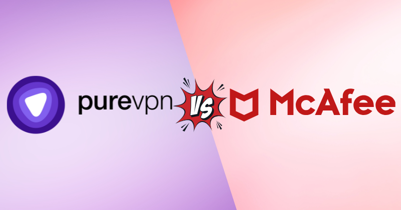 purevpn vs mcafee