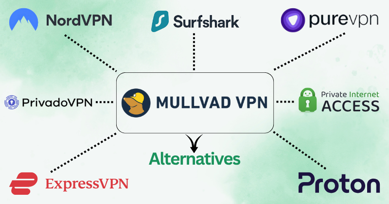 11 Best Mullvad Alternatives: Secure VPN Options in 2025 4 mullvad vpn alternatives