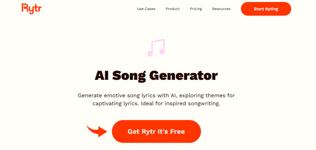 Rytr Tone of Voice Options