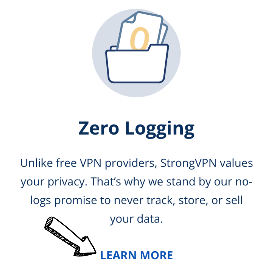 StrongVPN Zero Logging