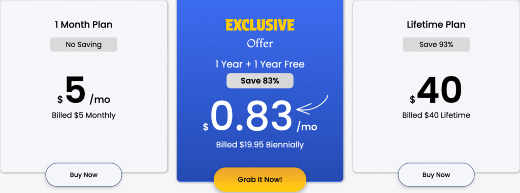 fastestvpn pricing