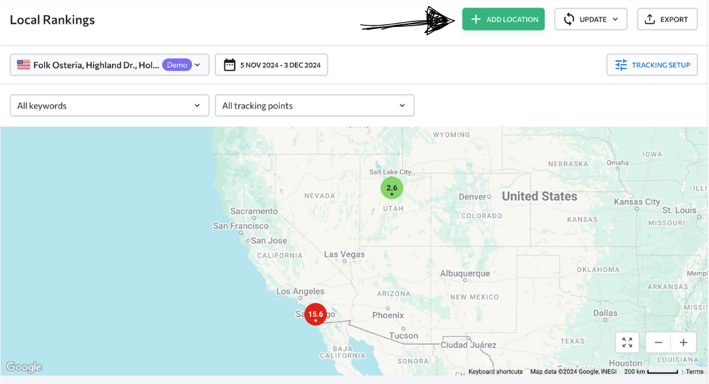 SE ranking local marketing