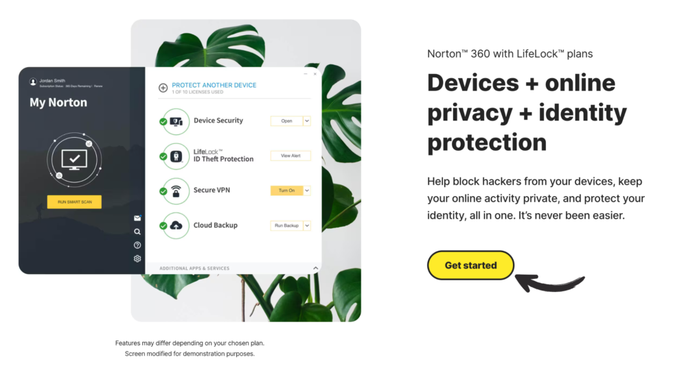 Norton VPN Identity Protection