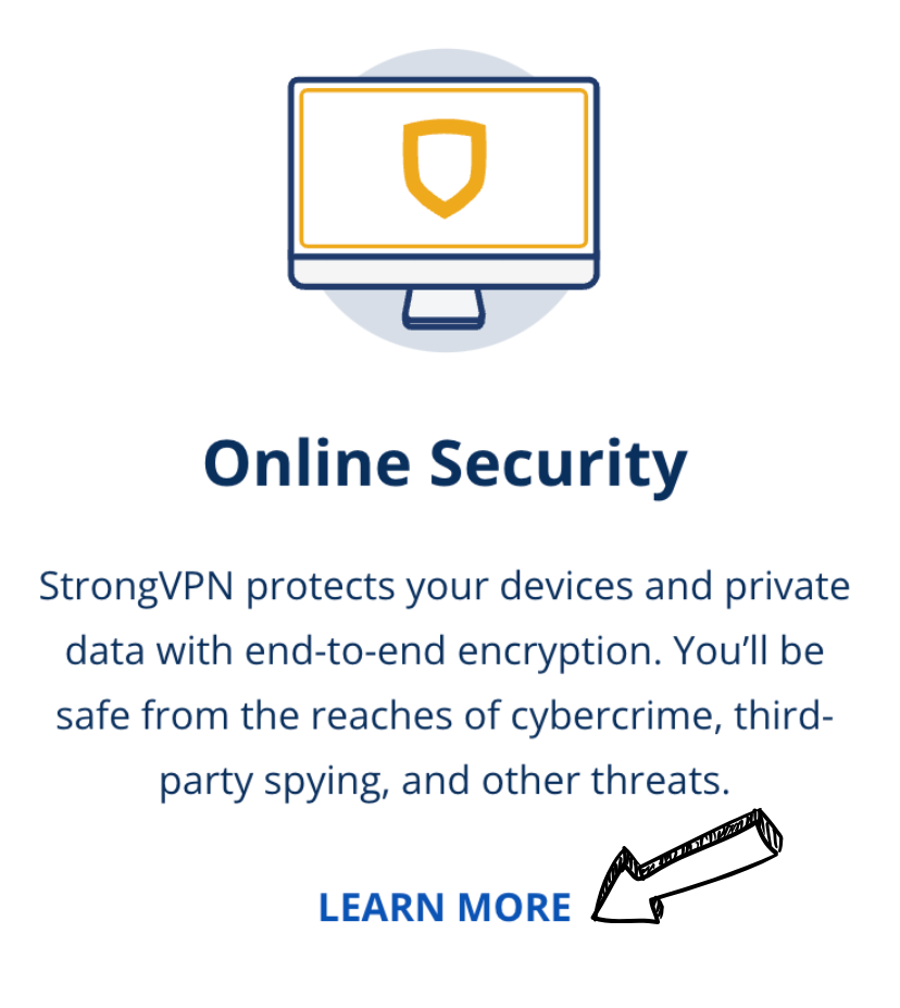 strongVPN Online Security 