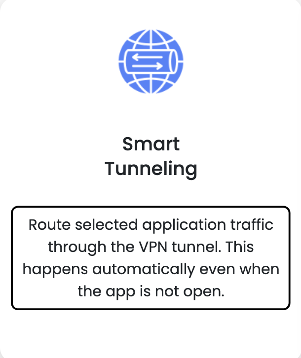 Smart Tunneling