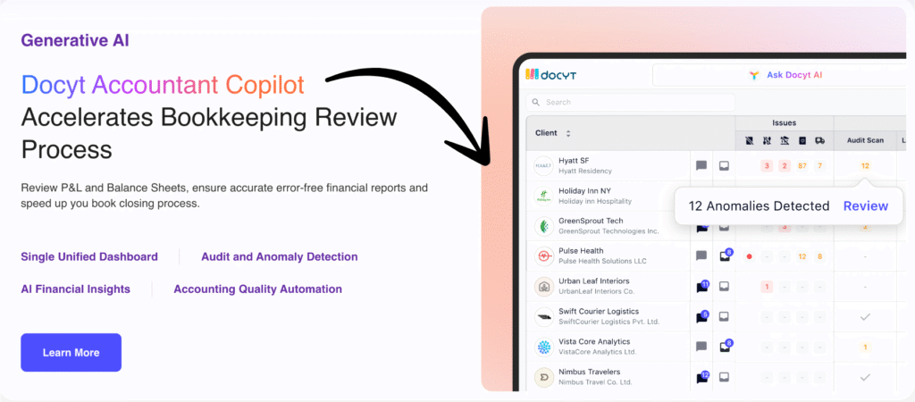Docyt Review: Best Accounting Powerhouse in 2025? 8 Docyt Accountant Copilot