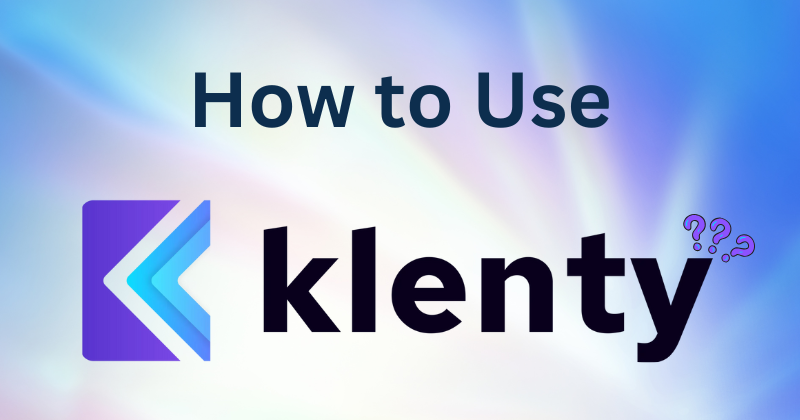 how to use klenty