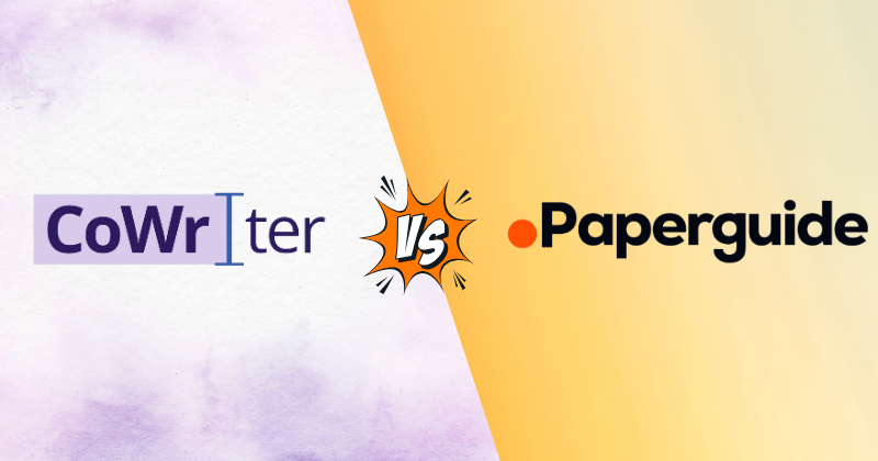 CoWriter vs PaperGuide