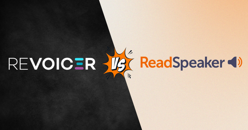 Revoicer vs ReadSpeaker