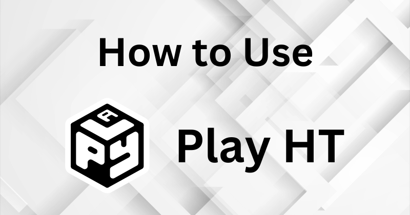 how to use play ht