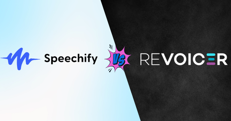 Speechify vs Revoicer