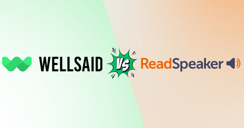 WellSaid Labs vs ReadSpeaker