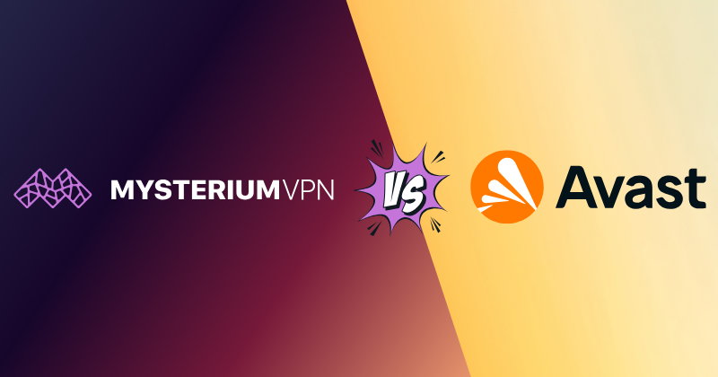 Mysterium vs Avast VPN