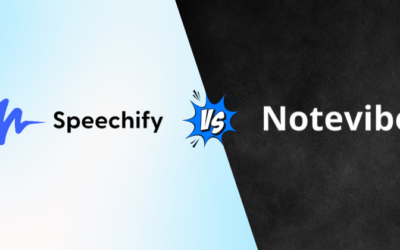 Speechify vs Notevibes: Which Can Boost Productivity in 2025?