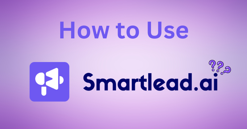 how to use smartlead