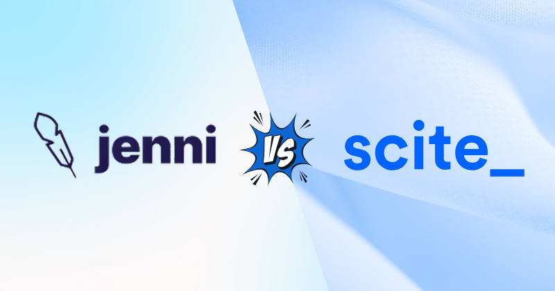 Jenni vs Scite