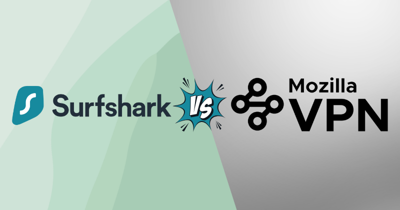 SurfsharkVPN vs Mozilla VPN