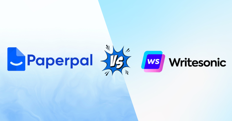 Paperpal vs Writesonic