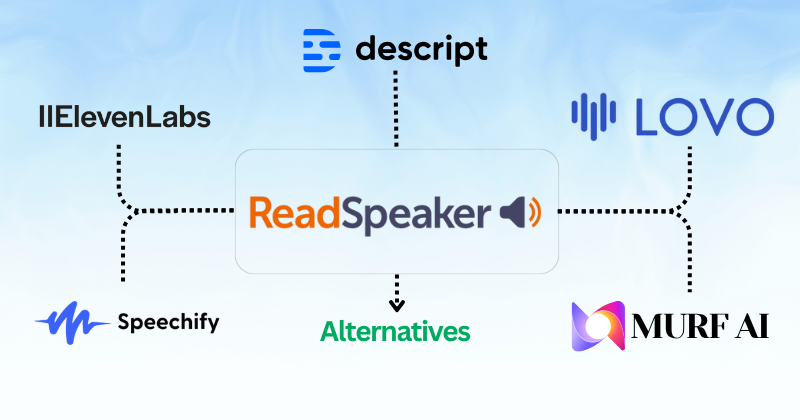 11 Best ReadSpeaker Alternatives: Top AI Voices in 2025! 4 ReadSpeaker Alternatives