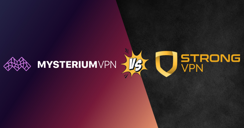 Mysterium vs StrongVPN