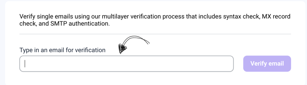 Email Verification in Snov IO