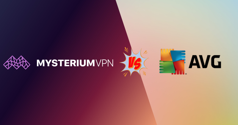 Mysterium vs AVG VPN