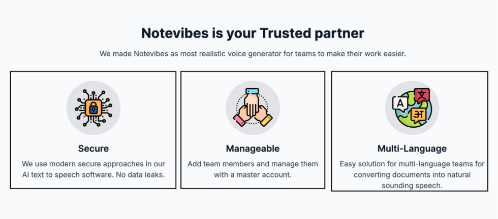 Principales beneficios de Notevibes