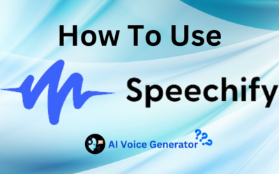 How to Use Speechify AI Voice Generator Simple Guide in 2025