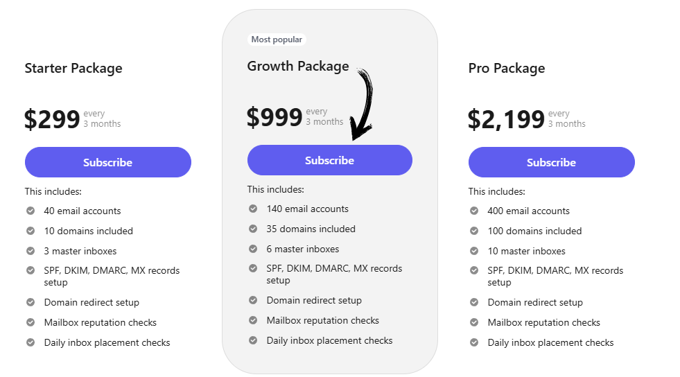 maildoso pricing