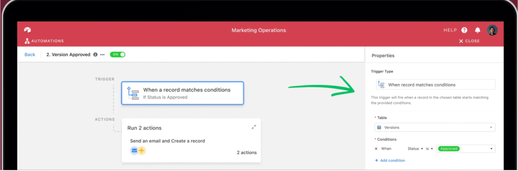 airtable no code automation