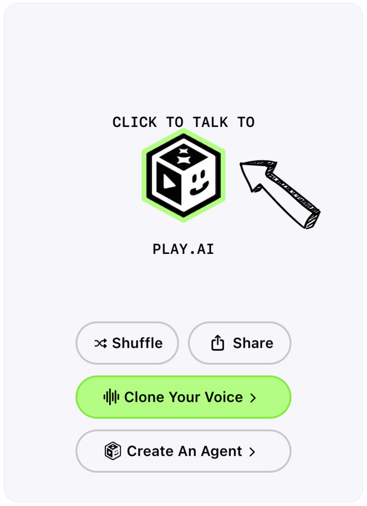 play ht Voice Agents