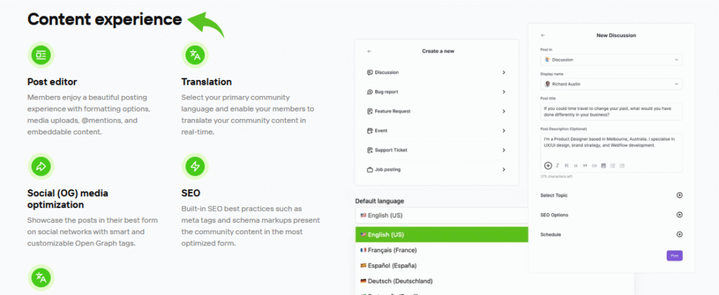 Bettermode Content Organization