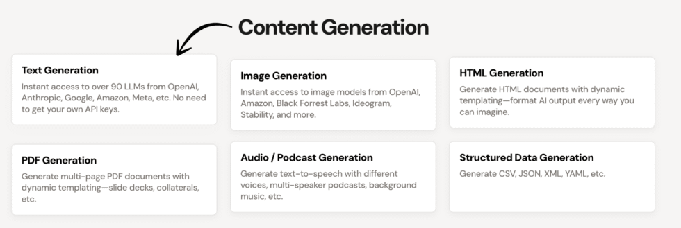 MindStudio Content Generation