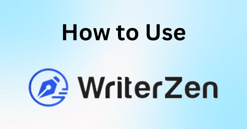 how to use writerzen