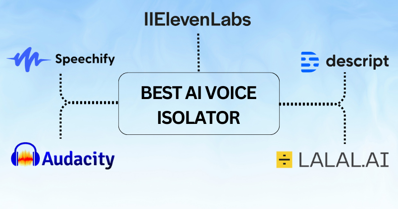 best AI voice isolator