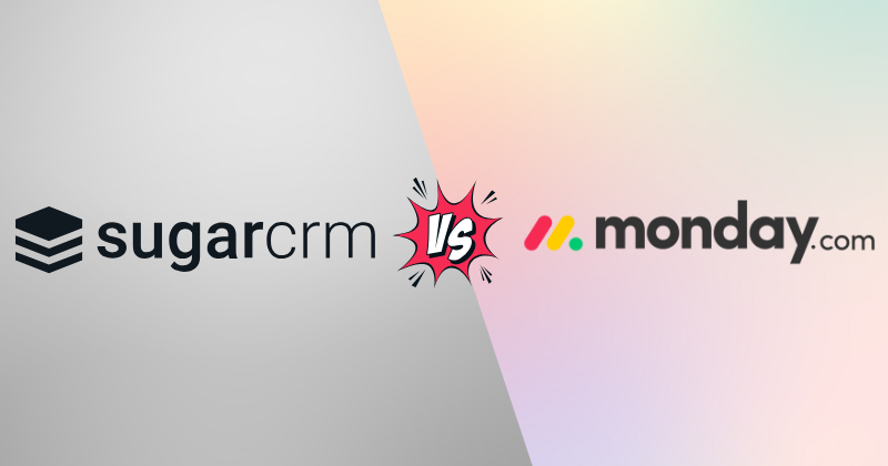 SugarCRM vs Monday CRM