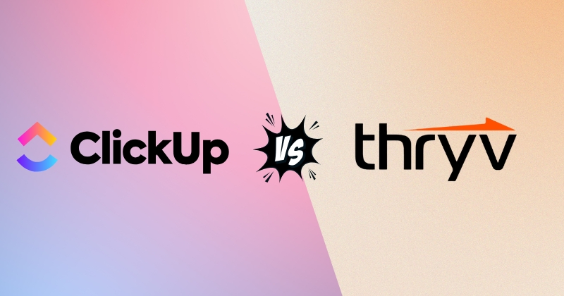 ClickUp vs Thryv