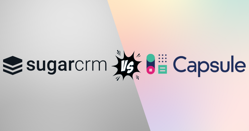 SugarCRM vs Capsule CRM